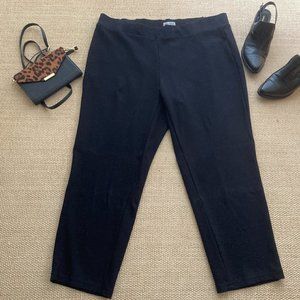 JM Collection Black Knit Pants  3X